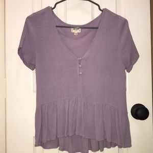 Lavender tilly’s blouse small
